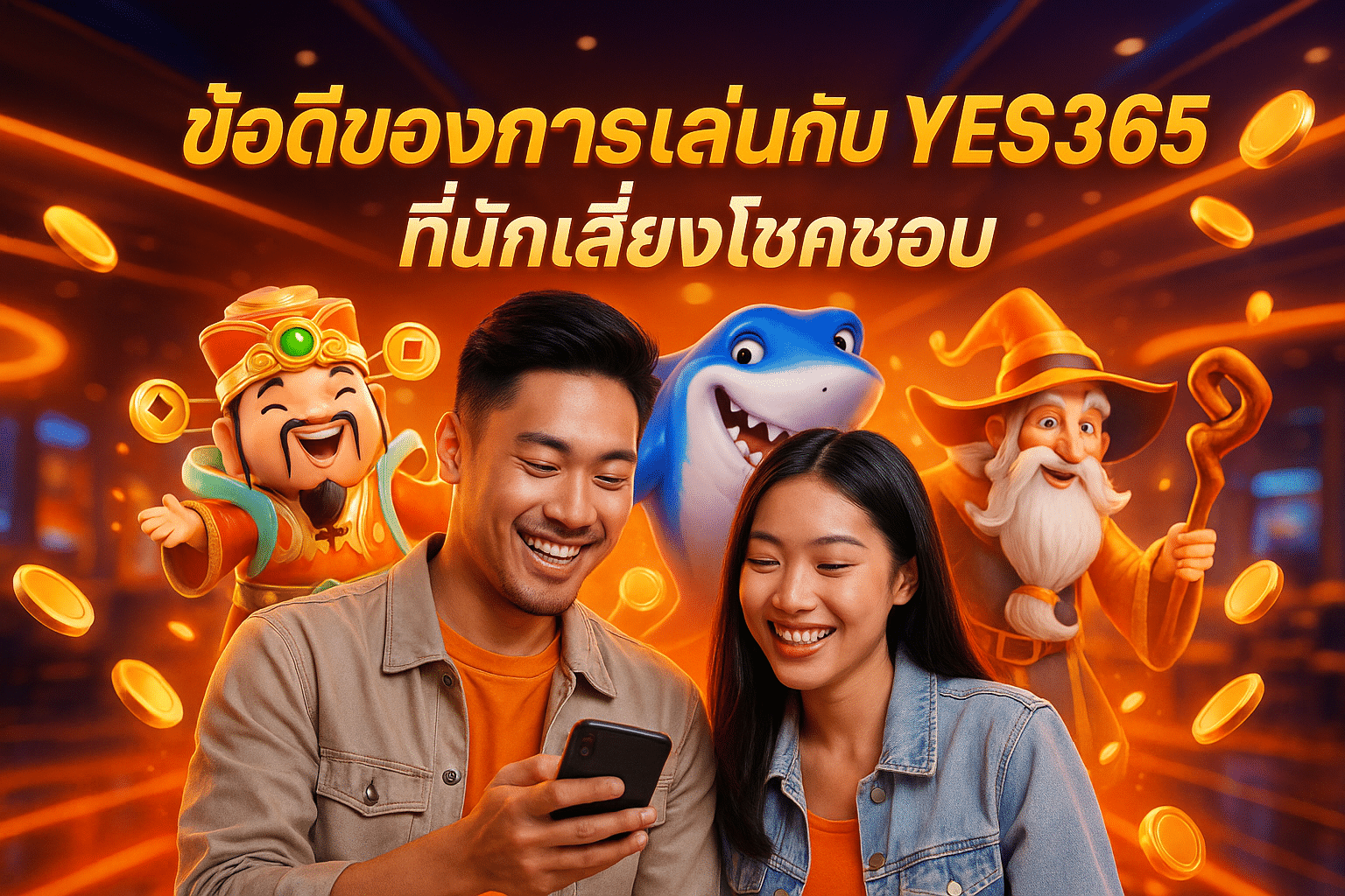 ข้อดีของการเล่นกับ YES365 ที่นักเสี่ยงโชคชอบ