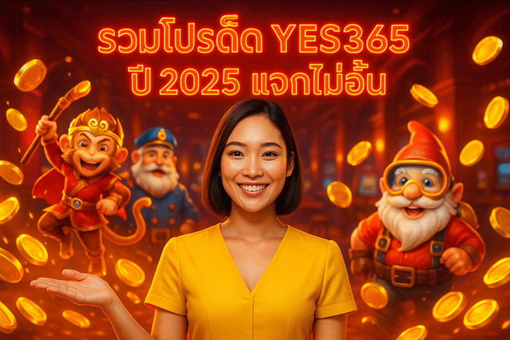 รวมโปรเด็ด YES365 ปี 2025 แจกไม่อั้น